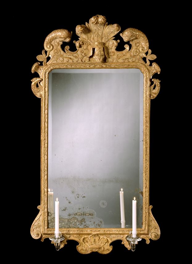 A PAIR OF GEORGE I GESSO MIRRORS | MasterArt